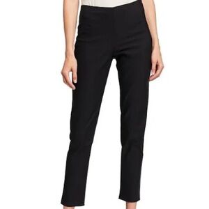 NWT•Pearl by Lela Rose•Chic Ponte Susie Black Ankle Pants